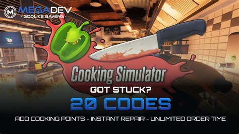 COOKING SIMULATOR Cheats: Add Cash, Instant Repair, .